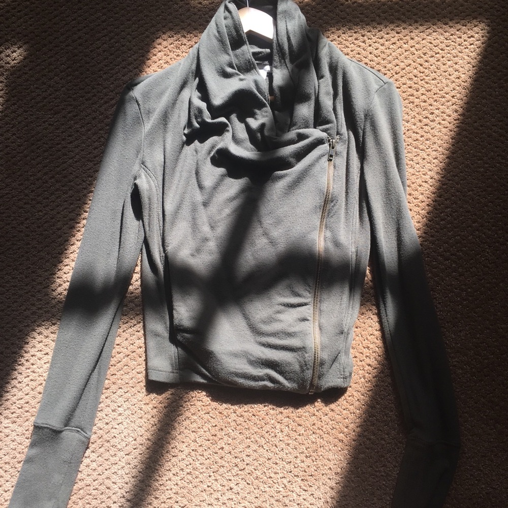 Caslon olive green jacket, XS